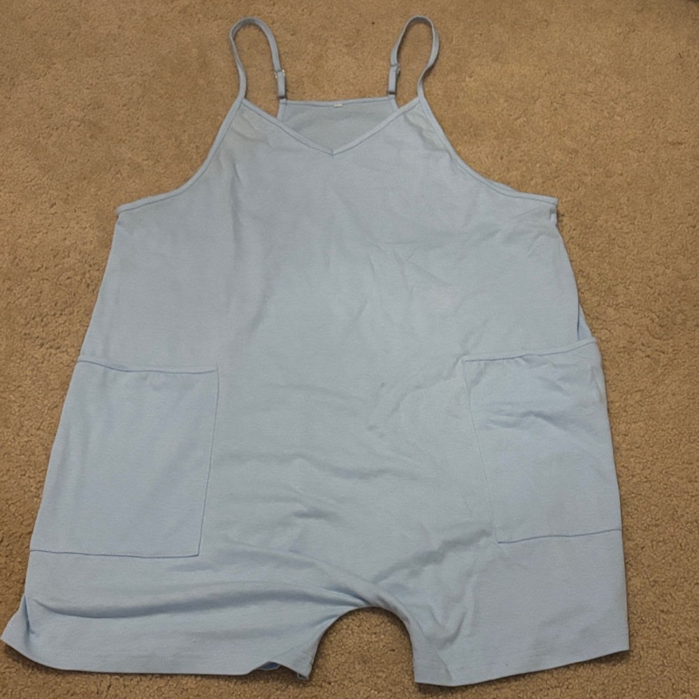 Light Blue Romper (NOT KIDS)